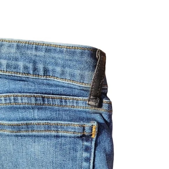 Denim X Alexander Wang Whip Skinny Jeans in Medium Indigo - Picture 10 of 11